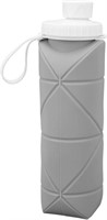 Silicone Collapsible Water Bottle, Heat Resistant