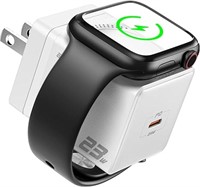 Portable Charger for Apple Watch iPhone 2 in 1,