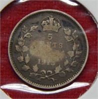 1915 Canada Silver Nickel