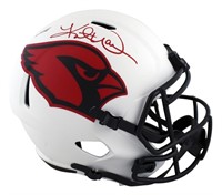 Autographed Kurt Warner Cardinals Helmet