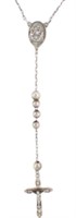 Dolce & Gabbana Silver Cross Necklace