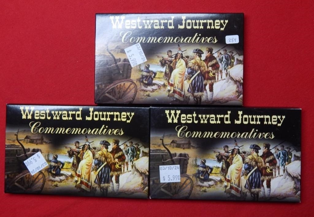 (3) Westward Journey Sacagawea Commemorative Sets