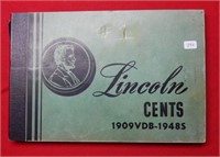 Lincoln Cents 1909 VDB-1948 S Partial Collection