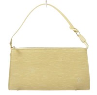Louis Vuitton Yellow Epi Handbag