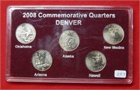 2008 Commemorative Quarters Set - Denver