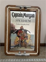 Vintage Captain Morgan’s rum nautical bar mirror