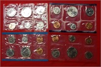 (4) Mint Sets 1994 - 1972 -P&D