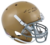 Autographed Lou Holtz Notre Dame Helmet