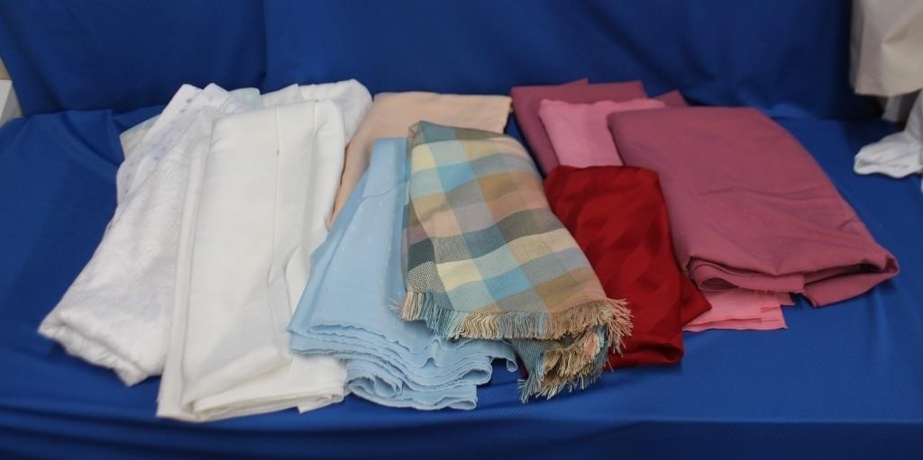 Assortment of tablecloths