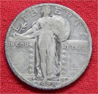 1928 D Standing Liberty Silver Quarter