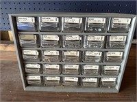 Drawers filled with machine screws
