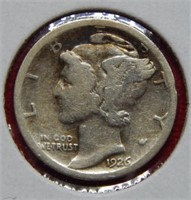 1926 S Mercury Silver Dime