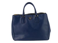 Prada Blue Tote Bag