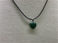 Heart Gemstone Healing Pendant and Necklace