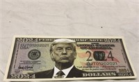 2024 Donald Trump Souvenir Dollar Note