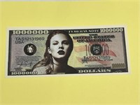 Taylor Swift Souvenir Dollar Note