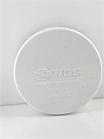 NDS 6P06 6 in. PVC Drain Cap (white)