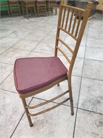 CUSHIONED SEAT CHAIRS 20" HIGH