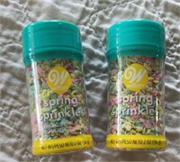 Two spring sprinkles new never opened