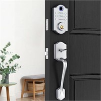 Front Door Lock Set, HEANTLE Smart Locks with Hand