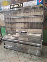 MCCRAY 74" SELF CONTAINED REFRIGERATED OPEN CASE