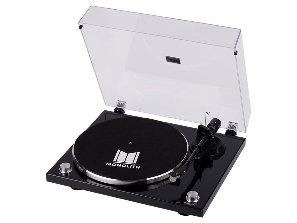 Monolith Turntable with Preinstalled Audio-Technic