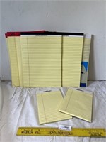 Office Yellow Notepad Lot
