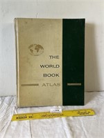 Vintage Large World Book Atlas Maps