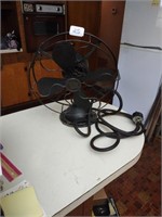 Vtg R&M adjustable metal fan. May need to be