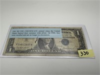 Silver Certificate Dollar