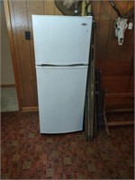 Small Whirlpool refrigerator. Works but will need