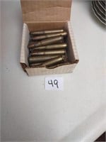 Assorted box of bullets. 12 pc FC 30-30 WIN, 6 pc