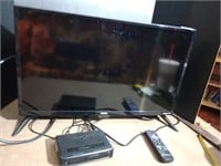 onn Roku TV with remote. Approx 25 inch