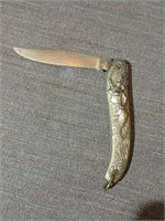 Beautiful pocket knife depicting Suvannamaccha, a