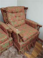 Cute vintage chair with great legs in a lovely