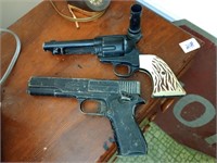 A Hahn 45 bb gun (missing pieces) and a Marksman