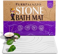 NEW PURRPALAZZO STONE BATH MAT