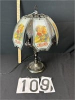 Pepsi Table Lamp 15”X22”