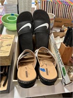 Size 9 1/2 Sandals, Size 8 Nike Sandals