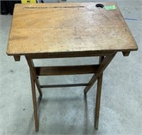 Child's Folding school desk 24”X17”X29”