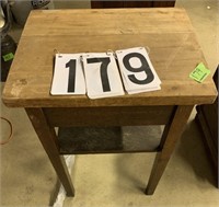 Square table no drawer 20”X16”X29”