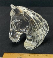 Crystal horse head