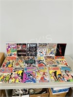 38 assorted comic books, some sleeved