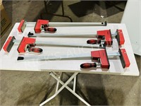 4 Power Fist 24" bar clamps