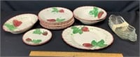 Blue Ridge Hand painted Pottery dishes