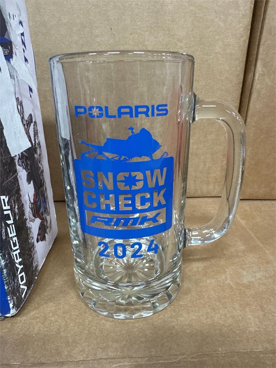 Polaris Snow Check RMK 2024 Beer Glass