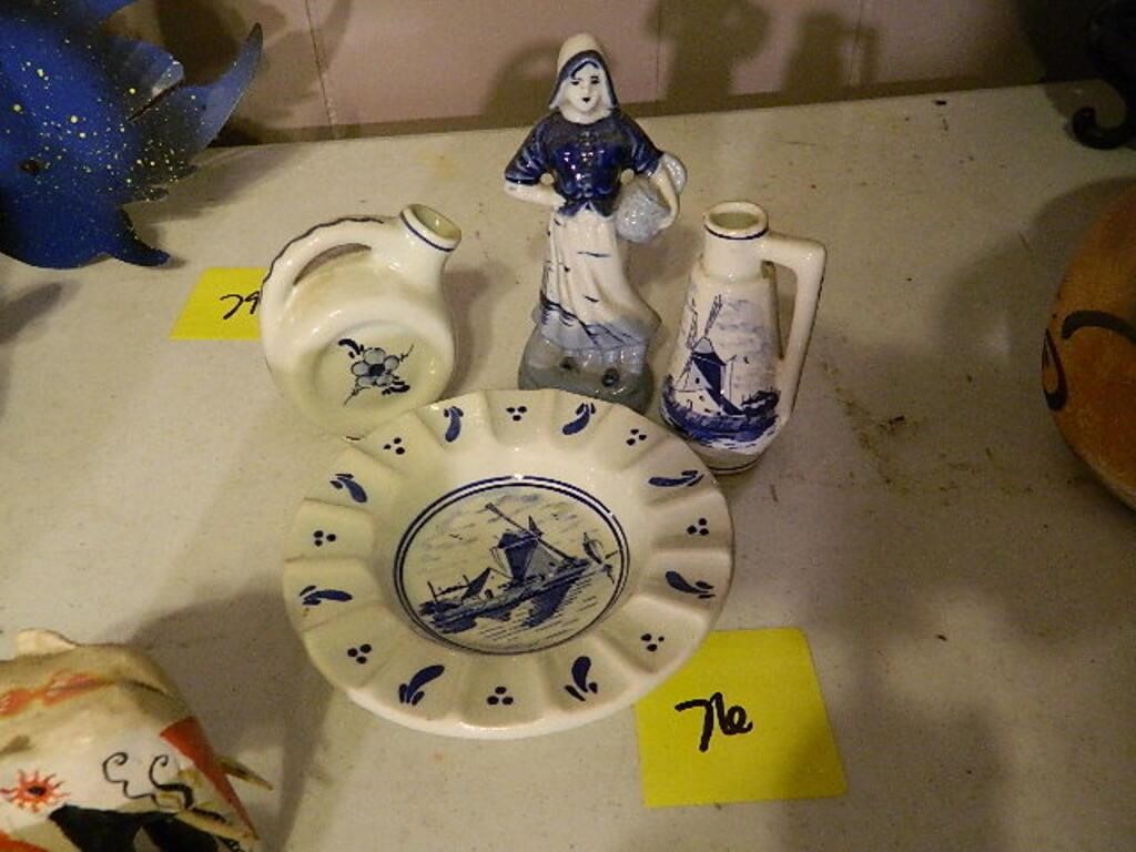 Blue Willow Souvenir Ceramics