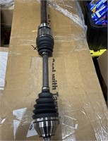Front CV Axle Shaft Assembly Neoprene Boots Pas...