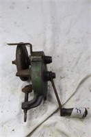 Bench Mount Grinder - Has early patent number 192