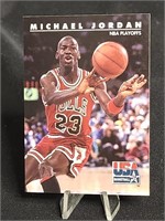 Michael Jordan Basketball Card Skybox NBA Playoffs